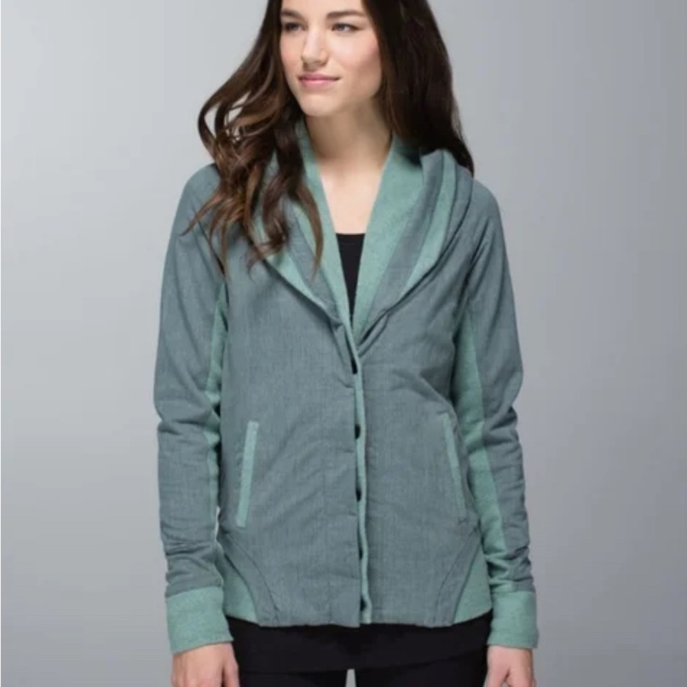 Lululemon To Class Athletic Track Jacket Size 6